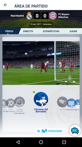 Epic smart stadium mobile UI