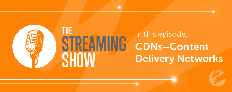 The Streaming Show logo and episode title