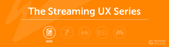 low latency when live streaming news