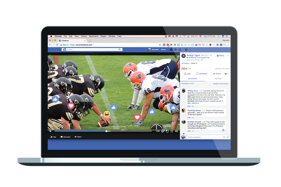 Facebook Live for Sports