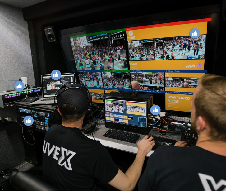 Facebook Live Control Room