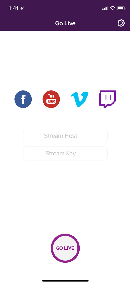 Go Live With Stream Chat