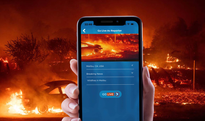 Live streaming breaking news with LiveTube app