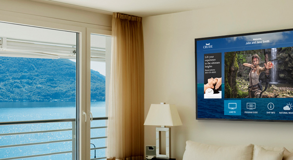 vod solution on a cruise ship